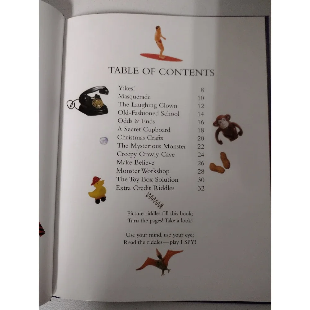 I Spy Extreme Challenger A Book of Picture Riddles Scholastic Hardcover 2000
